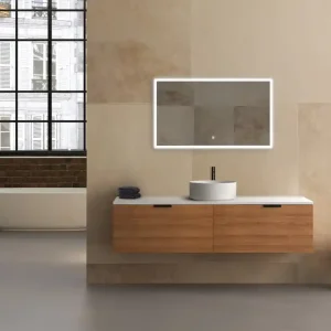 Miroir LED 70x120 cm BISHOP 2 - MP GLASS Prix Choc