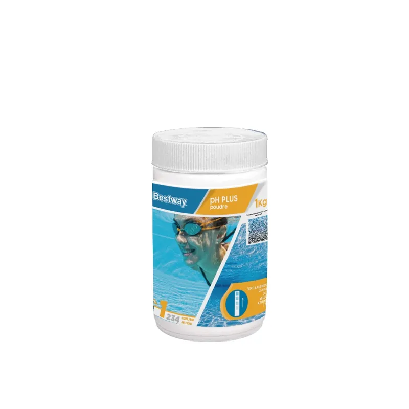 Nouvelle Collection Régulateur piscine PH PLUS poudre seau de 1 kg BESTWAY