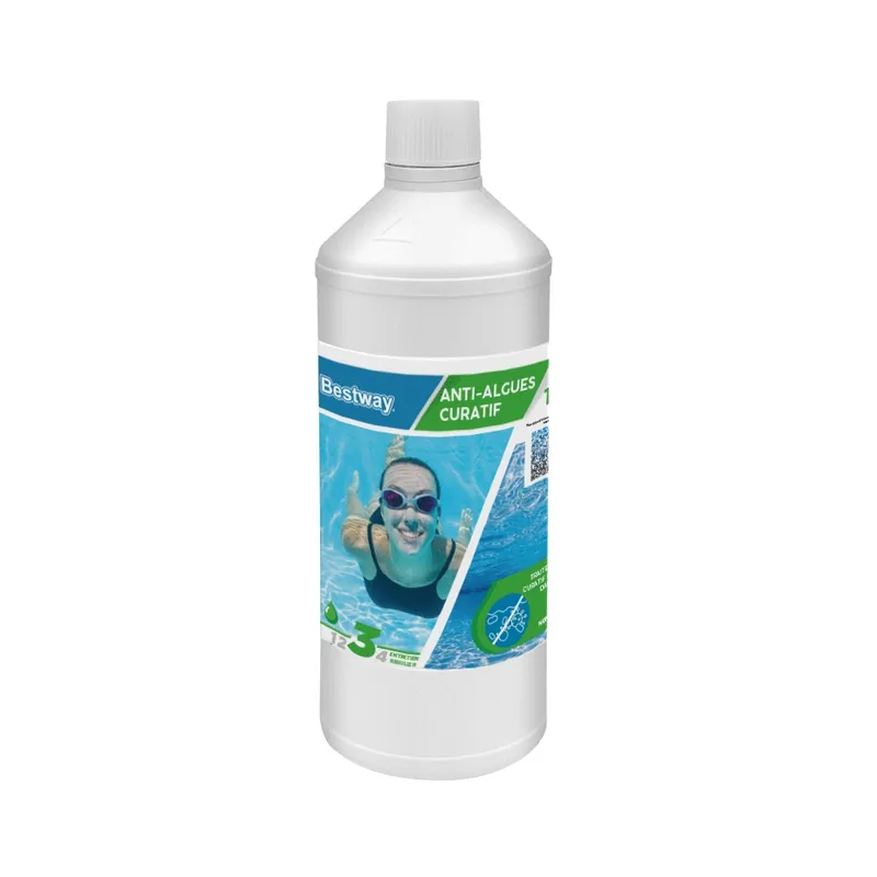 Prix Promo Traitement piscine anti-algues curatif 1L BESTWAY