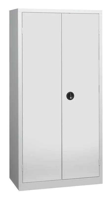 Armoire haute industrielle avec portes battantes gris 198 x 120 x 53 - SNOR Expédié Aujourd'hui