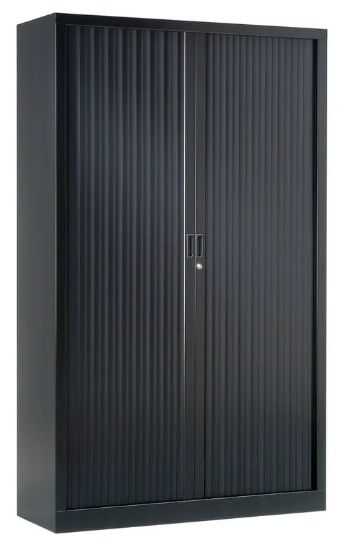 Nouvel Arrivage Armoire monobloc avec portes rideaux anthracite 198 x 120 x 43 - SNOR
