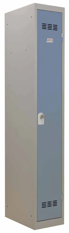 Meilleure Vente Vestiaire monobloc industrie propre 1 colonne perle/bleu 180 x 30 x 30 - SNOR