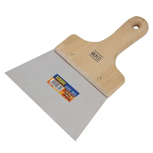 Spatule inox manche en bois 140 mm ALYCO Affaire À Saisir