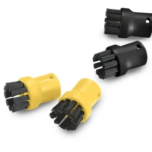 Jusqu'à Épuisement Des Stocks Set de 4 brosses rondes - Noir et jaune - Kärcher KARCHER