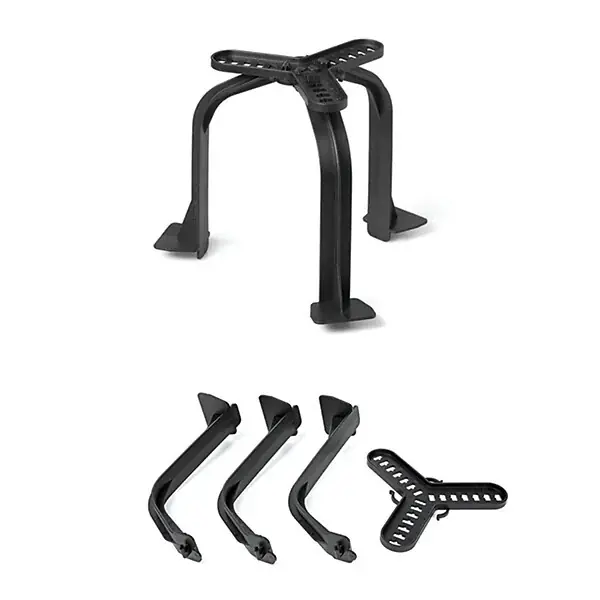 HellermannTyton SPOTCLIP KIT 150 - Cache pour spots encastrés Ø 100-270 mm noir, H157MM Paiement Sécurisé