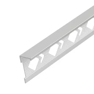 Profilé d‘arrêt équerre alu - Argent mat - 12.5mm - L.2.50m MAT INTER Remise