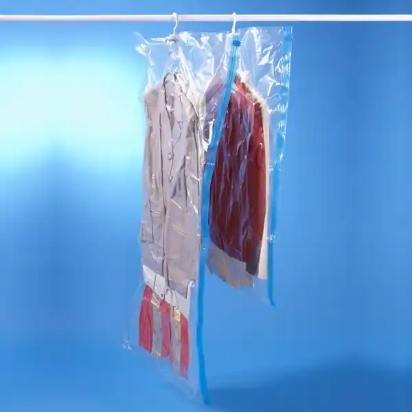 Expédié Aujourd'hui Housse de rangement sous vide sur cintre 70 x 105 cm MOTTEZ