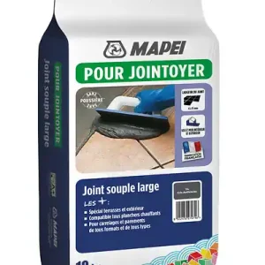 Joint souple large gris ciment 113 - Sac 10 kg MAPEI Affaire À Saisir