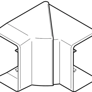 Prix Choc Angle interieur CLIDI 130X55mm - REHAU - 6132955 OBO BETTERMANN