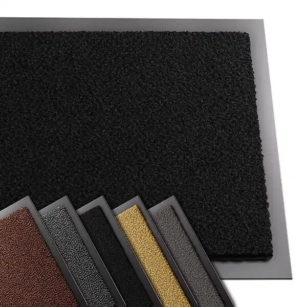 Commande En Gros Tapis de porte paillasson 40x60cm Noir VOUNOT