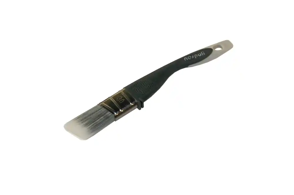Pinceau plat ergonomique 30 mm manche bi-matière NESPOLI Quantité Limitée