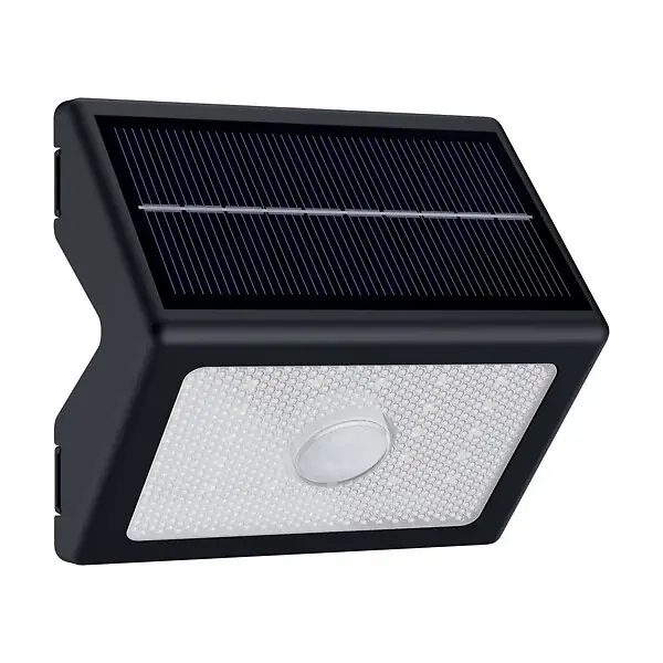 Remise Applique solaire LED murale - Plastique - Noire - 400lm XANLITE