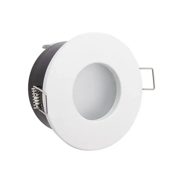 Spot encastrable rond aluminium IP65 - Blanc - 4000 K XANLITE Prix Cassé
