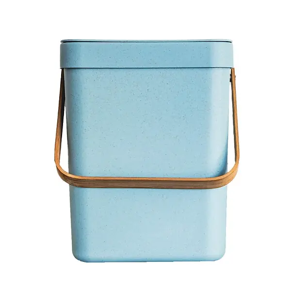 Quantité Limitée Poubelle de table seau à compost BODEN Bleu 5L KITCHEN MOVE