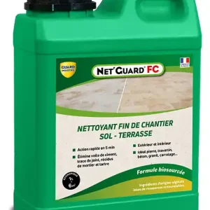 Nouveauté Nettoyant décapant biosourcé Net‘Guard FC - 5L