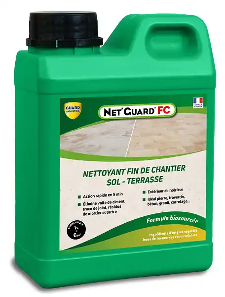 Nouveauté Nettoyant décapant biosourcé Net‘Guard FC - 5L