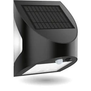 Dernière Chance Applique murale LED solaire USB APSAR300 - Noir - 350lm XANLITE