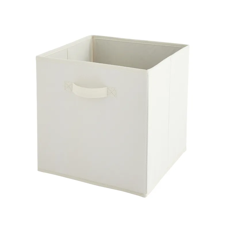 Panier intissé blanc 31 x 31 x 31 cm BOX & BEYOND Expédition Rapide