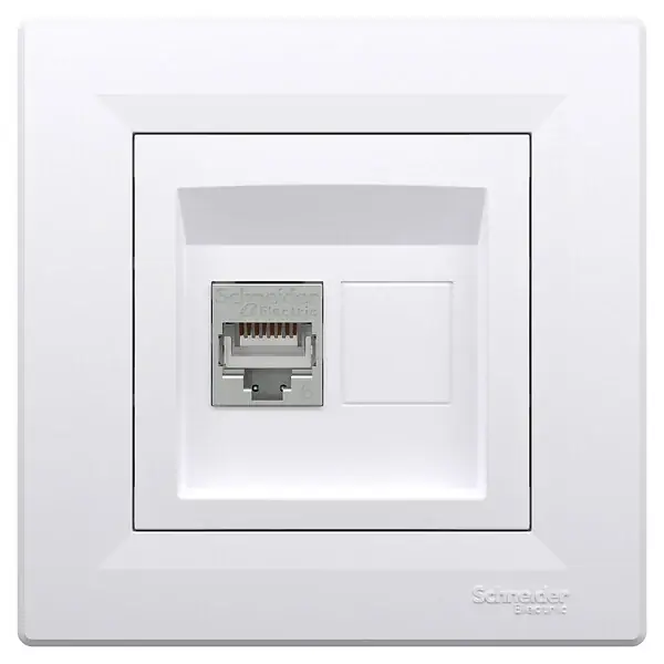 Prise RJ45 Catégorie 6 STP - Asfora - Blanc SCHNEIDER ELECTRIC Prix Choc