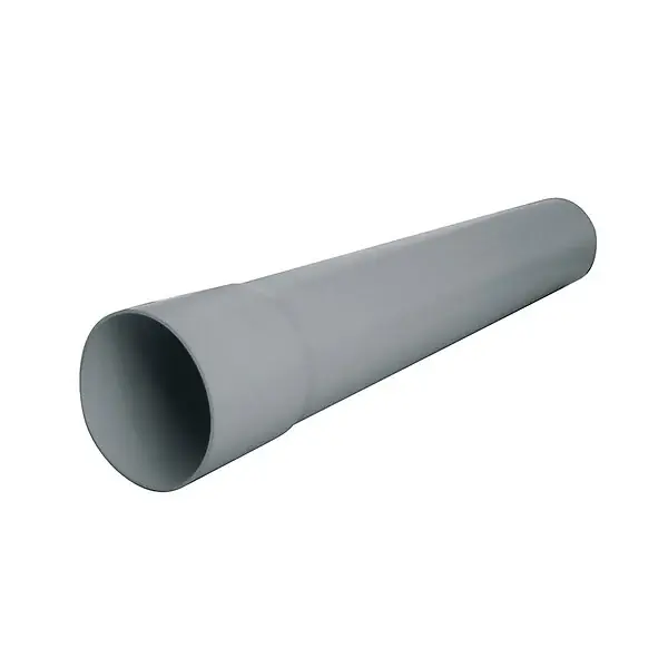 Tube de descente PVC - Gris - Diam.80xL.4m FITT Remise