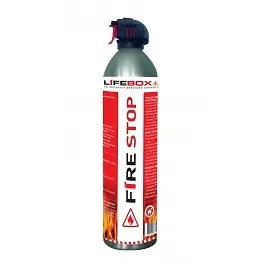 Aérosol extincteur Fire Stop - 750ml LIFEBOX Réduction