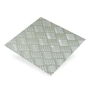 Tôle aluminium brut damiers 1000 x 300 mm épaisseur 1,5 mm CQFD Solde