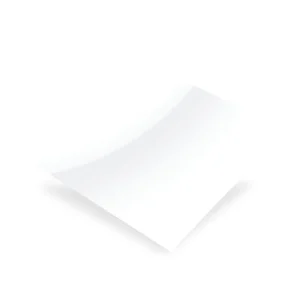 Tôle aluminium lisse laqué blanc 500 x 250 mm épaisseur 1 mm CQFD Pas Cher