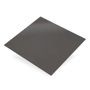 Tôle aluminium lisse laqué gris 500 x 250 mm épaisseur 1 mm CQFD Certifié