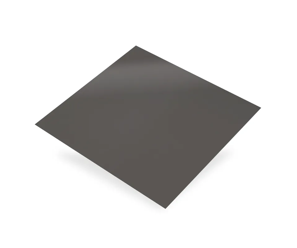 Tôle aluminium lisse laqué gris 500 x 250 mm épaisseur 1 mm CQFD Certifié