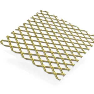 Tôle aluminium anodisé métal déployé or 250 x 500 mm épaisseur 0,8mm CQFD Retour Gratuit