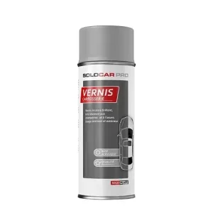 Vernis spray acrylique incolore - 400ml - Brillant SOLOCAR Prix Promo