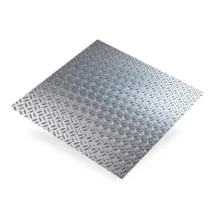 Tôle aluminium grain de riz 500 x 250 mm épaisseur 1,2 mm CQFD Populaire