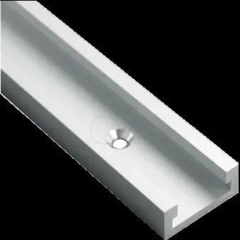 Super Prix Profilé C aluminium Anodisé 17 x 11 x 13 x 2 mm 2 m (N) CQFD