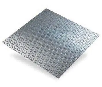 Tôle aluminium grain de riz 400 x 2000 mm épaisseur 1,5 mm CQFD Jusqu'à Épuisement Des Stocks