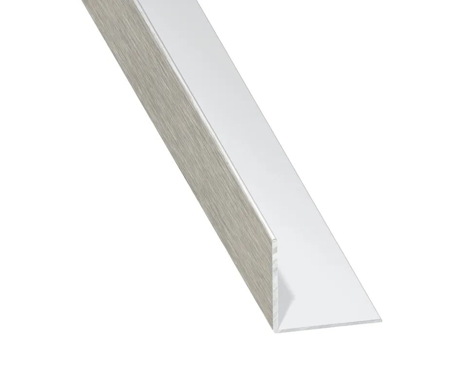 Cornière égale aluminium anodisé brossé 25 x 25 x 1,5 mm 1 m CQFD Must-Have