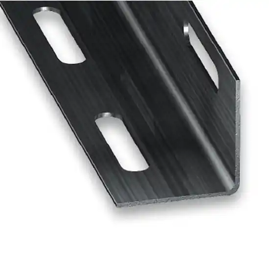 Cornière égale perforée acier profilé à froid verni 38 x 38 mm 1 m CQFD Meilleur Prix