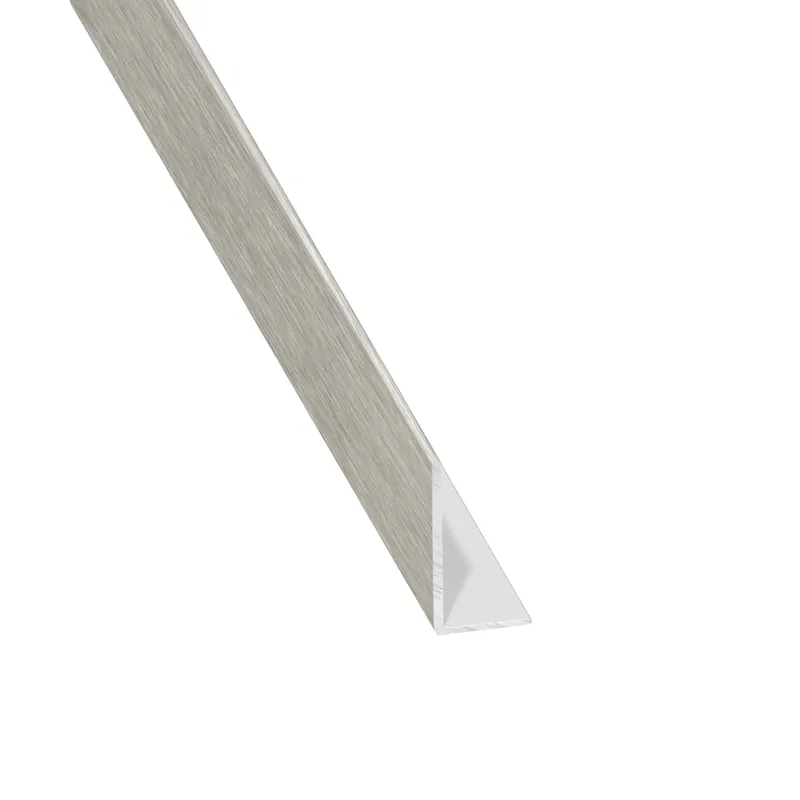 Cornière égale aluminium anodisé brossé 20 x 10 x 1,5 mm 2,50 m CQFD Acheter En Ligne