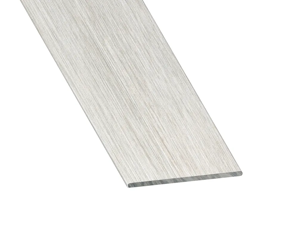Offre Spéciale Profilé plat aluminium anodisé brossé 20 mm 1 m CQFD