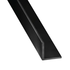 Remise Cornière égale aluminium anodisé noir brossé 10 x 10 x 1,5 mm 2,50 m CQFD