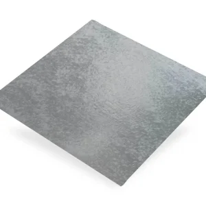 Prix Promo Tôle acier galva 500 x 250 mm épaisseur 0,55 mm CQFD