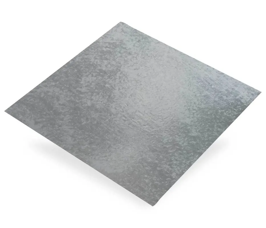 Prix Promo Tôle acier galva 500 x 250 mm épaisseur 0,55 mm CQFD