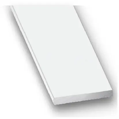 Nouvel Arrivage Profilé plat aluminium laqué blanc 20 x 2 mm 2 m CQFD