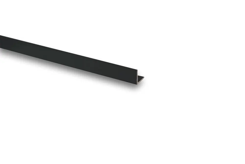 Cornière égale aluminium laqué anthracite 15 x 15 x 1,1 mm 2,50 m CQFD Prix Réduit