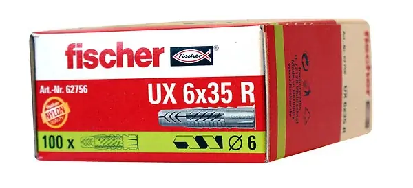 Cheville multi-mat UX 6 R-100 FISCHER Commander Maintenant