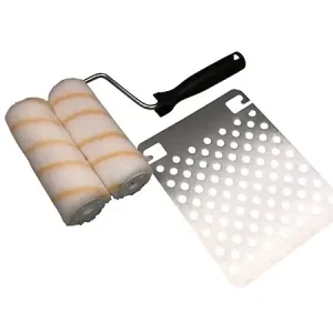 Rouleau peinture polypro + manchon 180mm + grille métal SAVY Meilleur Choix