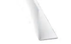 Super Prix Cornière inégale PVC blanc 40 x 10 mm 2 m CQFD