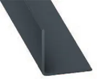 Cornière égale PVC anthracite 10 x 10 mm 2,60 m CQFD Paiement Sécurisé
