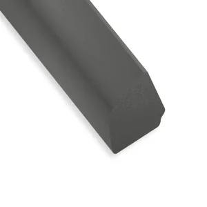 Profilé 1/4 rond PVC anthracite 12 x 12 mm 2,60 m CQFD Meilleur Choix