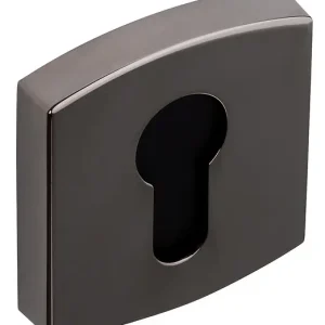Jeu de rosaces pour béquilles MUZE et ARTIS diamant noir clé I - VACHETTE - 086608 Paiement Sécurisé