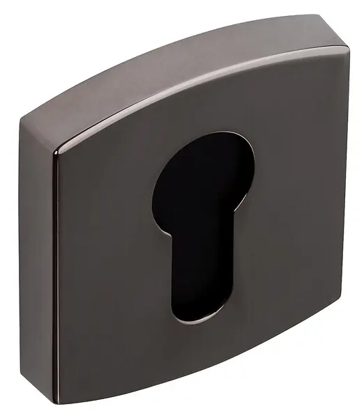 Jeu de rosaces pour béquilles MUZE et ARTIS diamant noir clé I - VACHETTE - 086608 Paiement Sécurisé